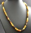 Men's Amber Necklace Made of Rare Colors Baltic Amber - SOLD OUT