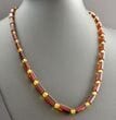 Men's Necklace Made of Precious Healing Baltic Amber