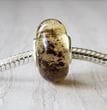Pandora Style Amber Charm Bead Made of Precious Amber