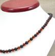 Men's Beaded Necklace Made of Precious Healing Baltic Amber