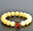 Amber Bracelet Made of Butterscotch and Cognac Colors Amber