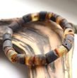 Men's Healing Bracelet Made of Precious Raw Baltic Amber