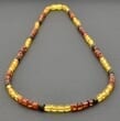 Men's Necklace Made of Precious Healing Baltic Amber