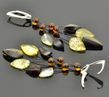 Amber Earrings Made of Amazing Healing Baltic Amber