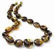 Amber Necklace Made of Precious Healing Amber