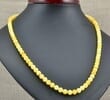 Amber Necklace Made of Butterscotch Baltic Amber