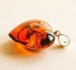 Amber Heart Pendant - SOLD OUT