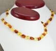 Children's Amber Necklace With Matching Necklace For Mom