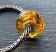 6 Pcs Wholesale Pandora Style Amber Charm Beads - SOLD OUT