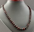Cherry Amber Necklace Made of Baroque Amber Beads. 