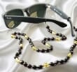 Amber Cord For Glasses Made of Cherry, Lemon Color Amber