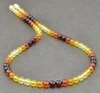 Amber Necklace Made of Precious Baltic Amber