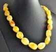 Butterscotch Amber Necklace Made of Butterscotch Amber Beads