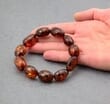 Amber Bracelet Made of Precious Healing Baltic Amber