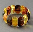 Amber Bracelet Made of Precious Healing Baltic Amber