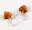 Amber Earrings Made of Precious HEALING Baltic Amber