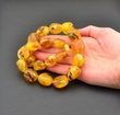 Amber Necklace Made of Precious Healing Baltic Amber 