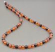 Men's Beaded Necklace Made of Amazing Healing Baltic Amber