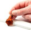 Thor's Hammer Pendant Made of Cognac Baltic Amber