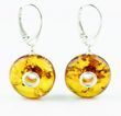 Amber Donut Earrings - SOLD OUT