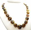 Amber Necklace Made of Precious Healing Amber