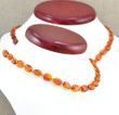 Children's Amber Necklace With Matching Necklace For Mom 