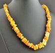Amber Necklace Made of Healing Raw Baltic Amber