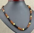 Stunning Mens Amber Necklaces Made of Amber