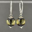 Faceted Amber Earrings Made of Amazing Healing Baltic Amber