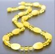 Amber Healing Necklace Made of Polished and Raw Amber 