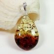 Amber Pendant Made of Precious Healing Baltic Amber