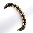Faceted Amber Bracelet Made of Faceted Baltic Amber Beads
