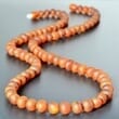 2 Matching Amber Necklaces for Mom and Child Raw Dark Cognac Amber