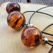 Amber Pendant Made of Cognac Amber  - SOLD OUT
