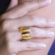 Amber Stretch Ring - SOLD OUT 