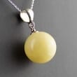 Butterscotch Amber Pendant Made of Precious Baltic Amber