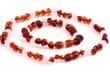 Children's Amber Bracelet With Matching Necklace For Mom