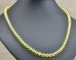 Amber Necklace Made of Perfectly Round Lemon Color Amber Beads
