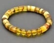 Men's Healing Bracelet Made of Precious Baltic Amber
