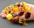 Amber Necklace Made of Precious Healing Baltic Amber 