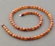Men's Amber Healing Necklace Made of Dark Cognac Raw Amber. Unisex.