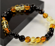 Amber Healing Bracelet Made of Precious Baltic Amber