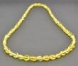 Amber Healing Necklace Made of Lemon Baltic Amber