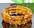 Amber Bracelet Made of Cognac Baltic Amber