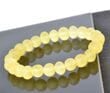 Raw Amber Healing Bracelet Made of Lemon Color Raw Amber 