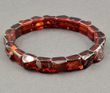Amber Bracelet Made of Precious Cherry Baltic Amber