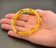 Amber Bracelet Made of Amazing Lemon Baltic Amber