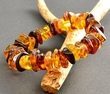 Amber Healing Bracelet Made of Rounded Nuggets Baltic Amber