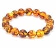 Amber Bracelet Made of Precious Healing Baltic Amber
