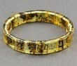 Bangle Style Baltic Amber Bracelet - SOLD OUT